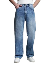 BurBerry Blue Denim Baggy Men Jeans