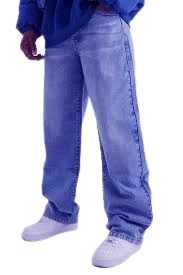 BurBerry Blue Denim Baggy Men Jeans