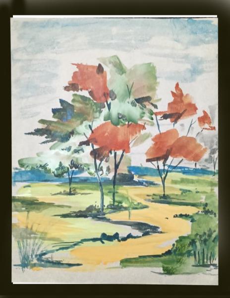 Watter Color Painting