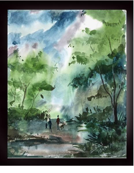 Watter Color Painting