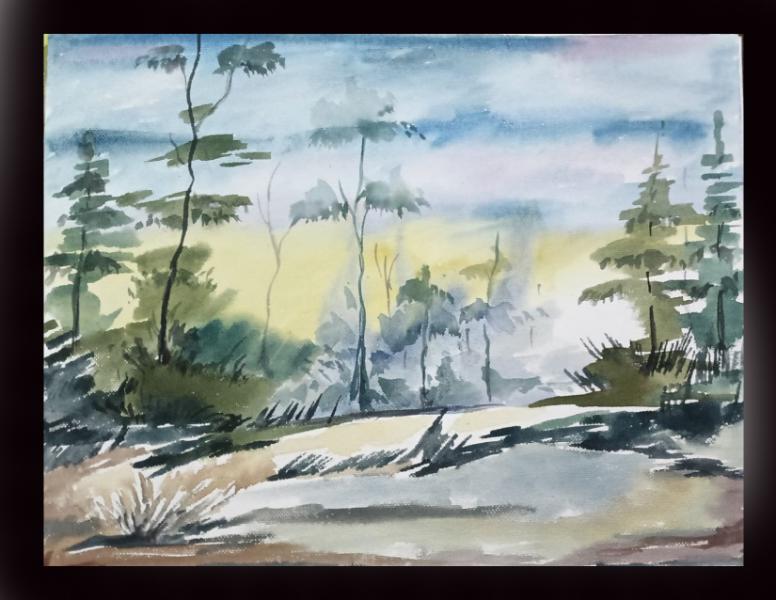 Watter Color Painting