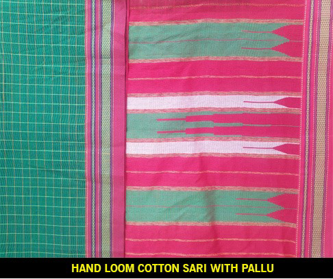Pure Cotton Handloom Sari directly from Manufacturer.