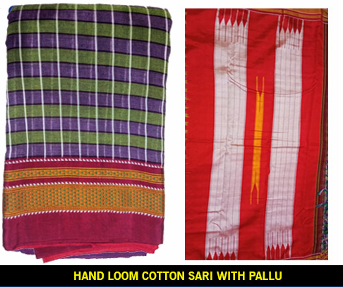 Pure Cotton Handloom Sari directly from Manufacturer.
