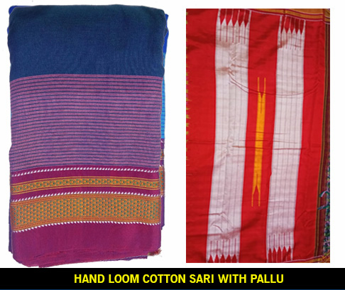 Pure Cotton Handloom Sari directly from Manufacturer.
