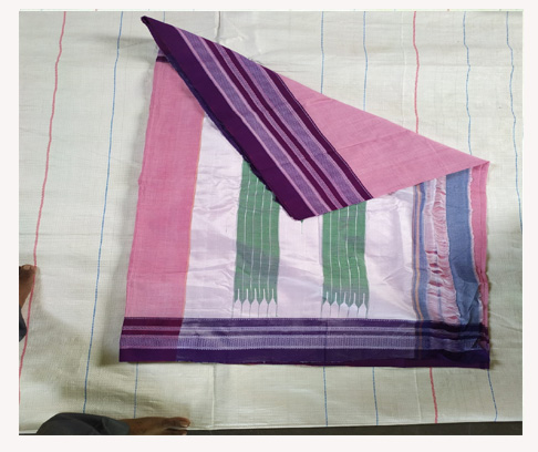 Pure Cotton Handloom Sari directly from Manufacturer.